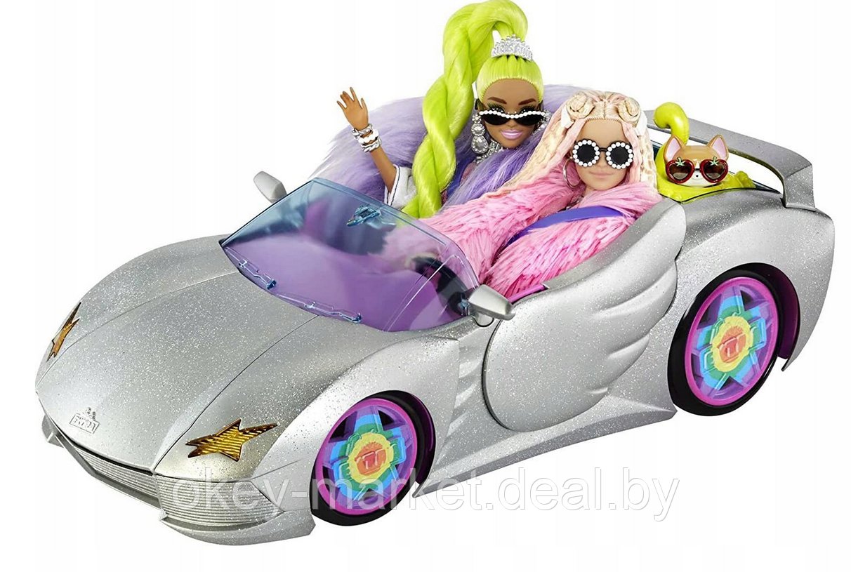 Игровой набор Mattel Кабриолет для Barbie Экстра HDJ47 - фото 1 - id-p189541910