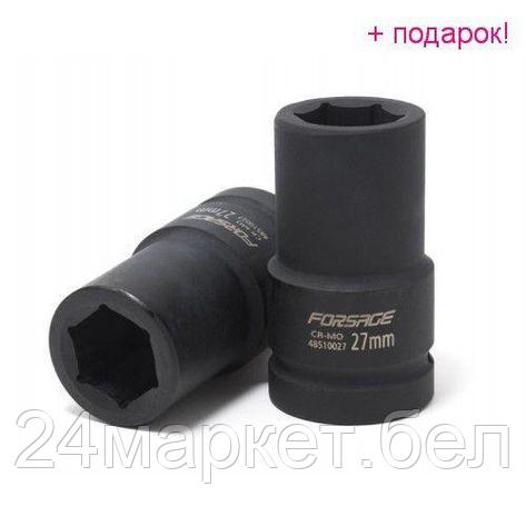 Головка ударная глубокая 120мм (6гр.) 1" F-485100120, фото 2