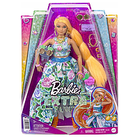 Кукла Barbie Экстра Fancy в цветочном платье HHN14