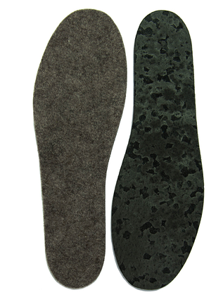 Стельки для обуви из войлока на ЭВА основе р-р 36-41 арт.СЕ02, фото 2