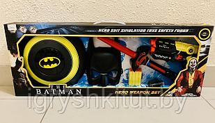 Игровой набор "Бетмен", щит+маска+меч+бластер, свет, звук, арт.MYX089