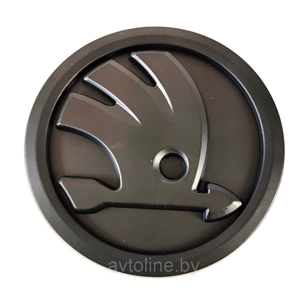 Эмблема SKODA 90 мм черная матовая 32D853621A BK2: продажа, цена в ...