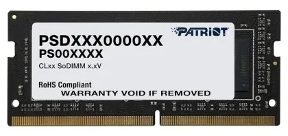 Оперативная память Patriot Signature Line 16GB DDR4 SODIMM PC4-25600 PSD416G320081S