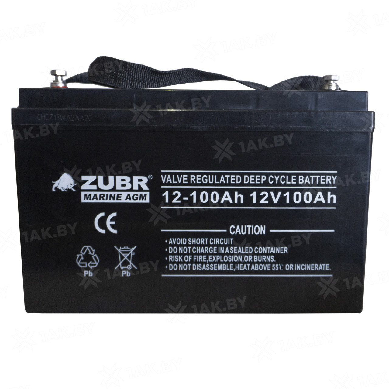 Аккумулятор ZUBR MARINE AGM (100 Ah,12 V) AGM - фото 1 - id-p189543349