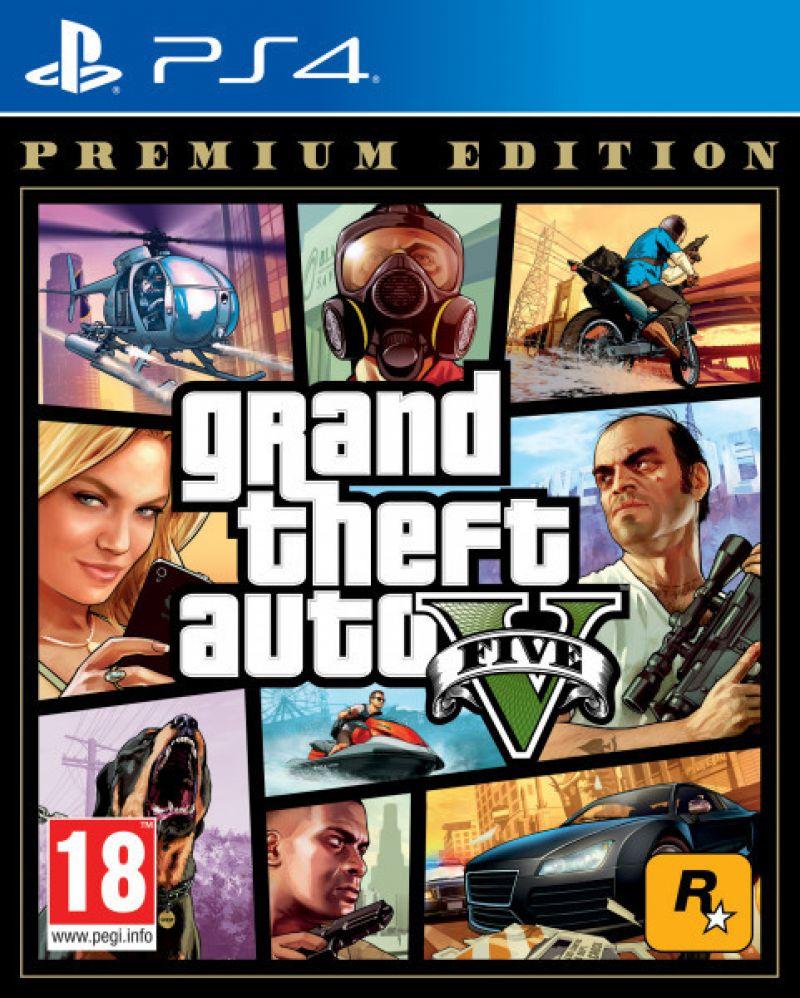 GTA 5 (Grand Theft Auto V) - Premium Edition [PS4] - фото 1 - id-p189544176