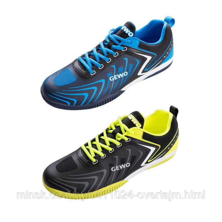Кроссовки для настольного тенниса GEWO Speed Flex II, черные, р.36 - фото 1 - id-p189544301