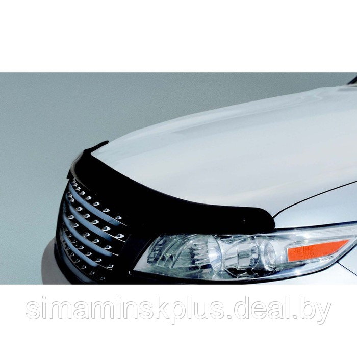 Дефлектор капота Mazda CX5, 17-, темный - фото 2 - id-p189545994