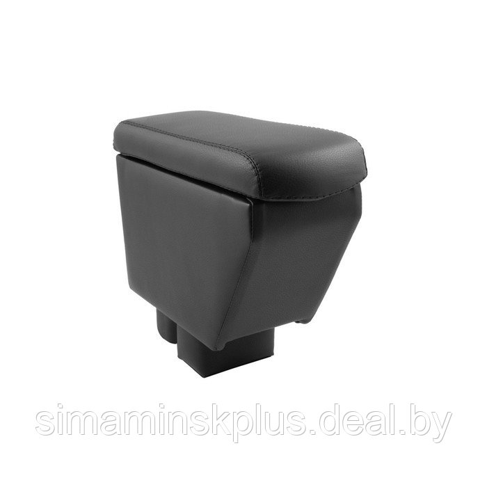 Автоподлокотник REIN для VOLKSWAGEN Polo Liftback, 2020-, чёрный, экокожа - фото 1 - id-p189546222