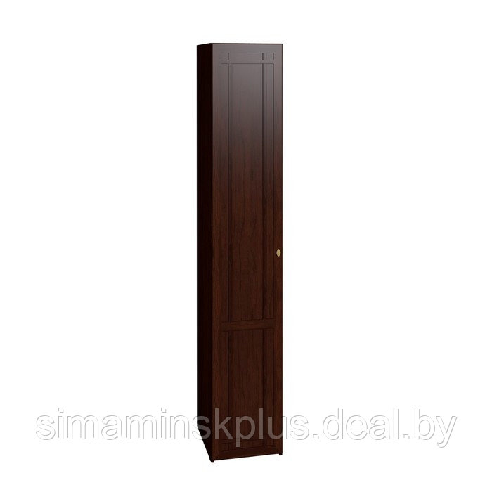Шкаф для белья Sherlock 61, 400 × 579 × 2300 мм, левый, цвет орех шоколадный - фото 1 - id-p189553056