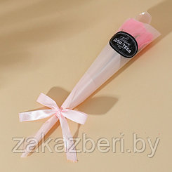 Мыло твёрдое лепестковое «Подарок для тебя», 1 шт, 10 гр, цвет нежно-розовый