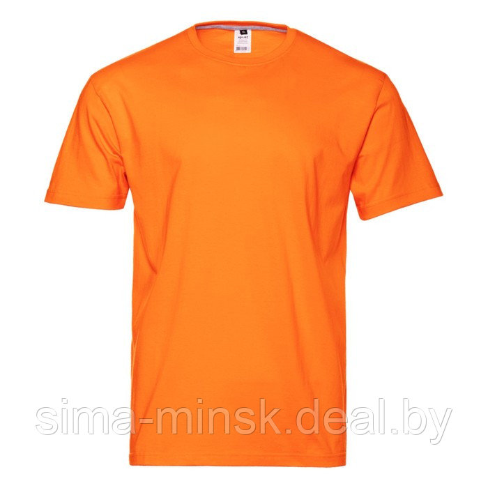 Футболка мужская, размер L, цвет оранжевый - фото 1 - id-p189564694