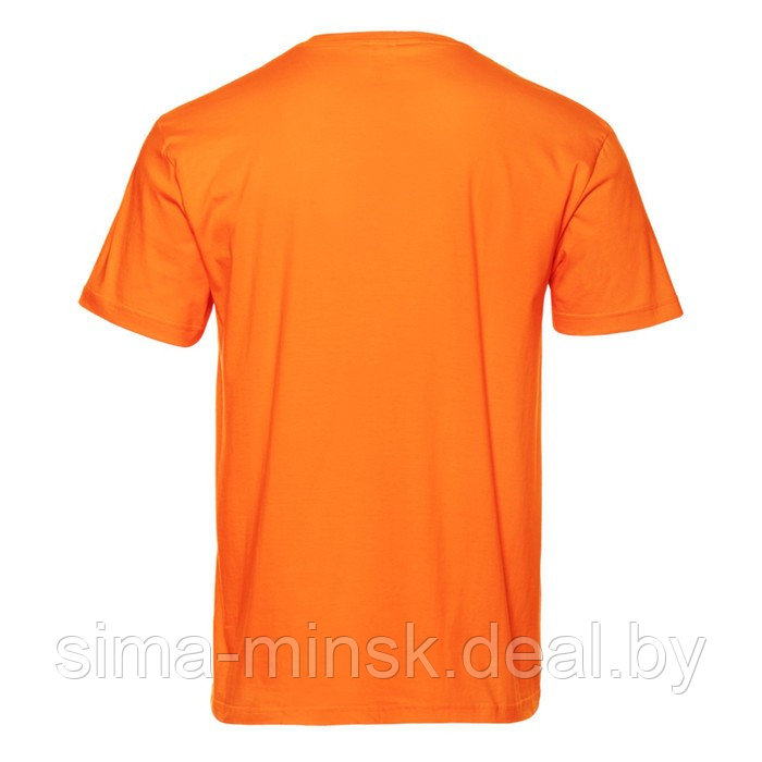 Футболка мужская, размер L, цвет оранжевый - фото 2 - id-p189564694