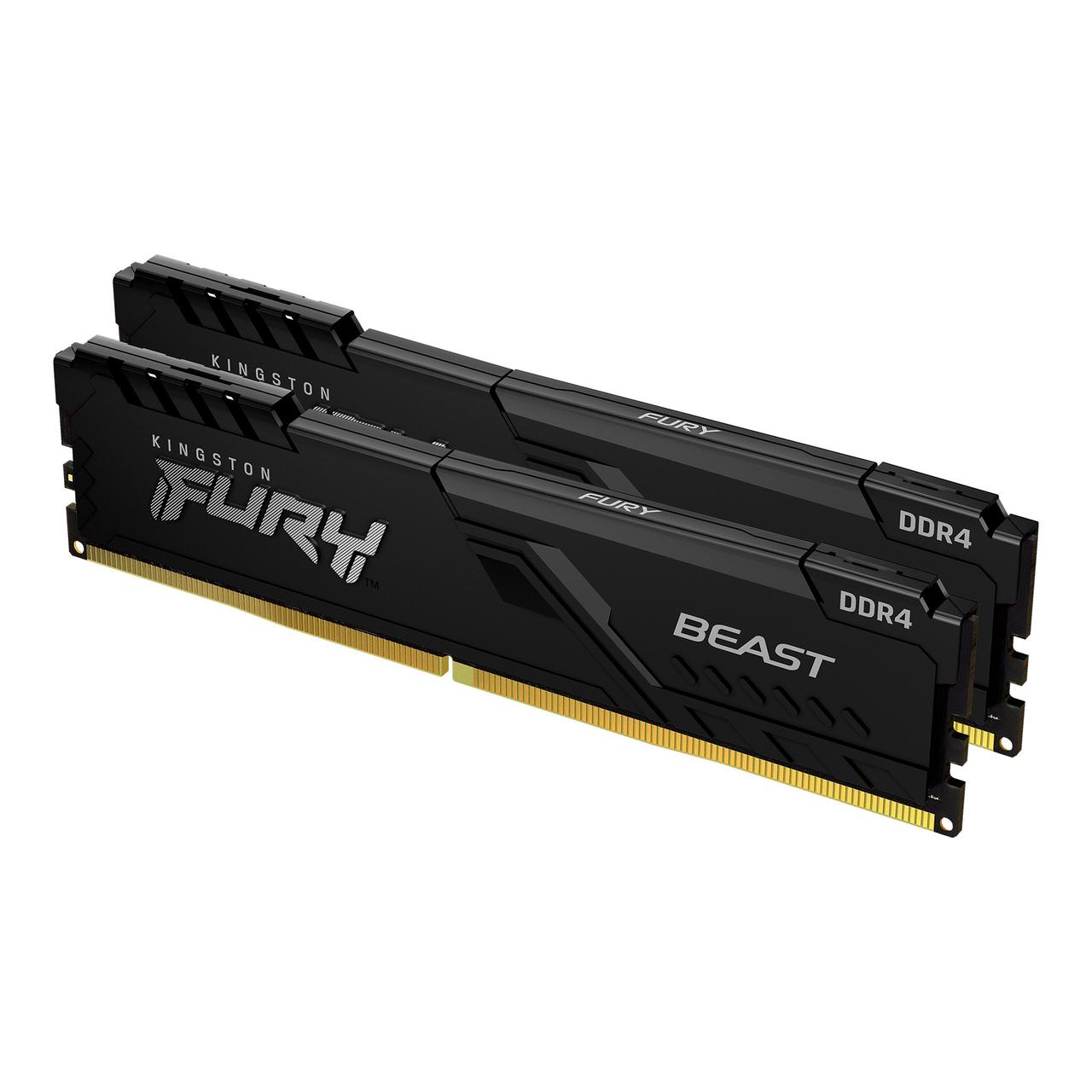 Оперативная память Kingston FURY Beast 2x8GB DDR4 PC4-21300 KF426C16BBK2/16