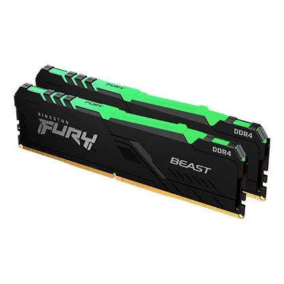 Оперативная память Kingston FURY Beast RGB 2x16GB DDR4 PC4-21300 KF426C16BB1AK2/32