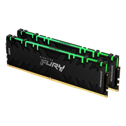 Оперативная память Kingston FURY Renegade RGB 2x32GB DDR4 PC4-28800 KF436C18RBAK2/64