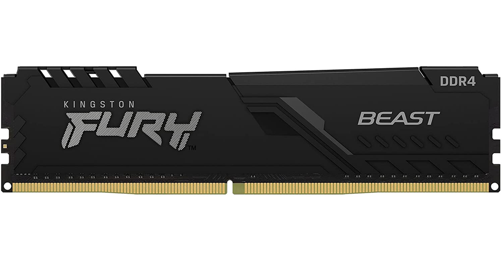 Оперативная память Kingston FURY Beast 16GB DDR4 PC4-25600 KF432C16BB1/16