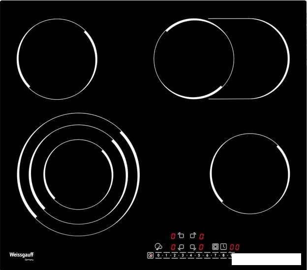Варочная панель Weissgauff HVF 643 BS