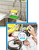 Дозатор для жидкого мыла на кухню /Диспенсер для моющего средства с губкой, фото 4
