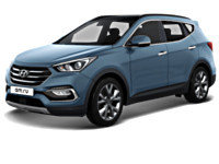 Чехлы на сиденья для Hyundai Santa Fe 2013-