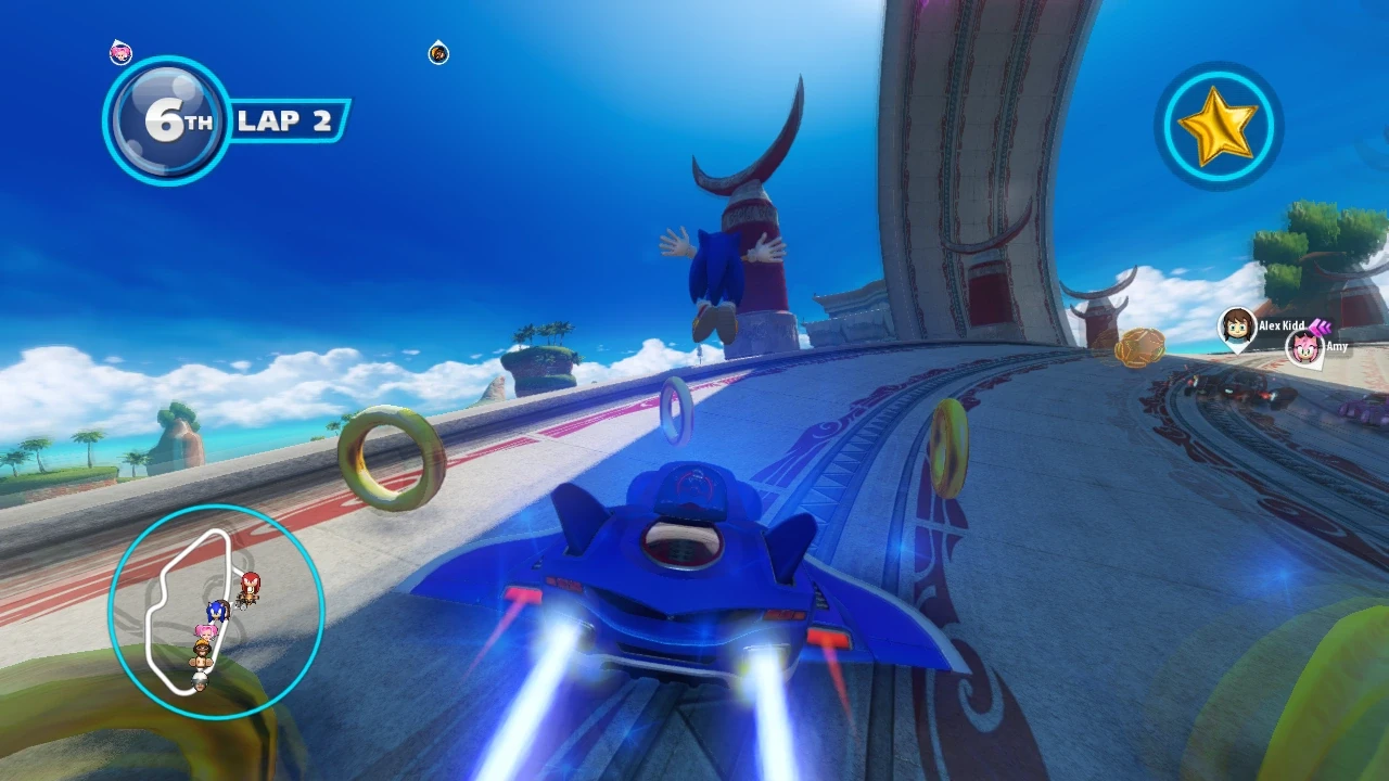 Sonic and All-Stars Racing Transformed (Xbox360) - фото 4 - id-p189591806