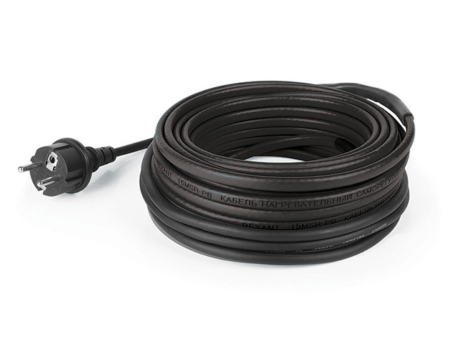 Греющий саморегулирующийся кабель POWER Line 30SRL-2CR 2M (2м/60Вт) REXANT - фото 1 - id-p189591816
