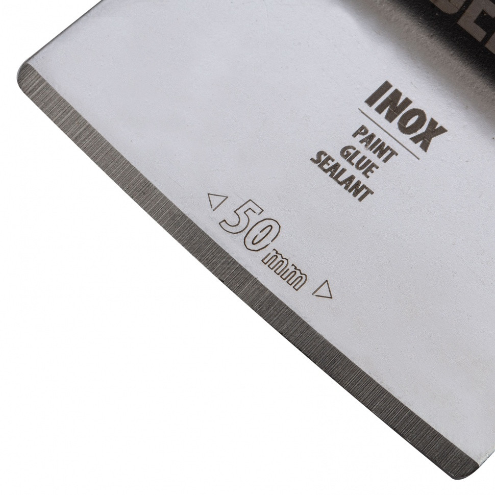 Насадка для МФИ шабер полукруг, Inox, для снятия краски и др., ширина 50 мм, длина общая 74 мм, ступенчатый - фото 5 - id-p189618148