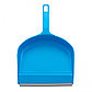 Набор: совок с кромкой 330 x 225 мм и щетка-сметка 285 мм, голубой, Home Palisad, фото 5