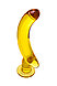 Изогнутый анальный стимулятор банан из стекла, фото 6