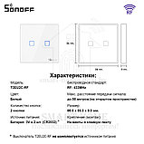 Sonoff T2EU2C-RF (Сенсорный двухклавишный беспроводной (RF) смарт-переключатель), фото 10