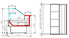 Холодильная витрина Сarboma Bavaria 2 GC110 VM 2,0-1 (динамика) (с боковинами и стеклом) СТАНДАРТ 0...+7, фото 3