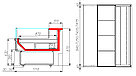 Холодильная витрина Сarboma Bavaria 2 GC110 VM 2,0-2 (динамика, открытая) (боковины, стекло) СТАНДАРТ +2...+6, фото 3