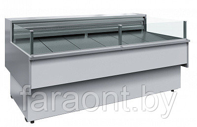 Холодильная витрина Сarboma Bavaria 2 GC110 VM 2,0-2 (динамика, открытая) (боковины, стекло) СТАНДАРТ +2...+6