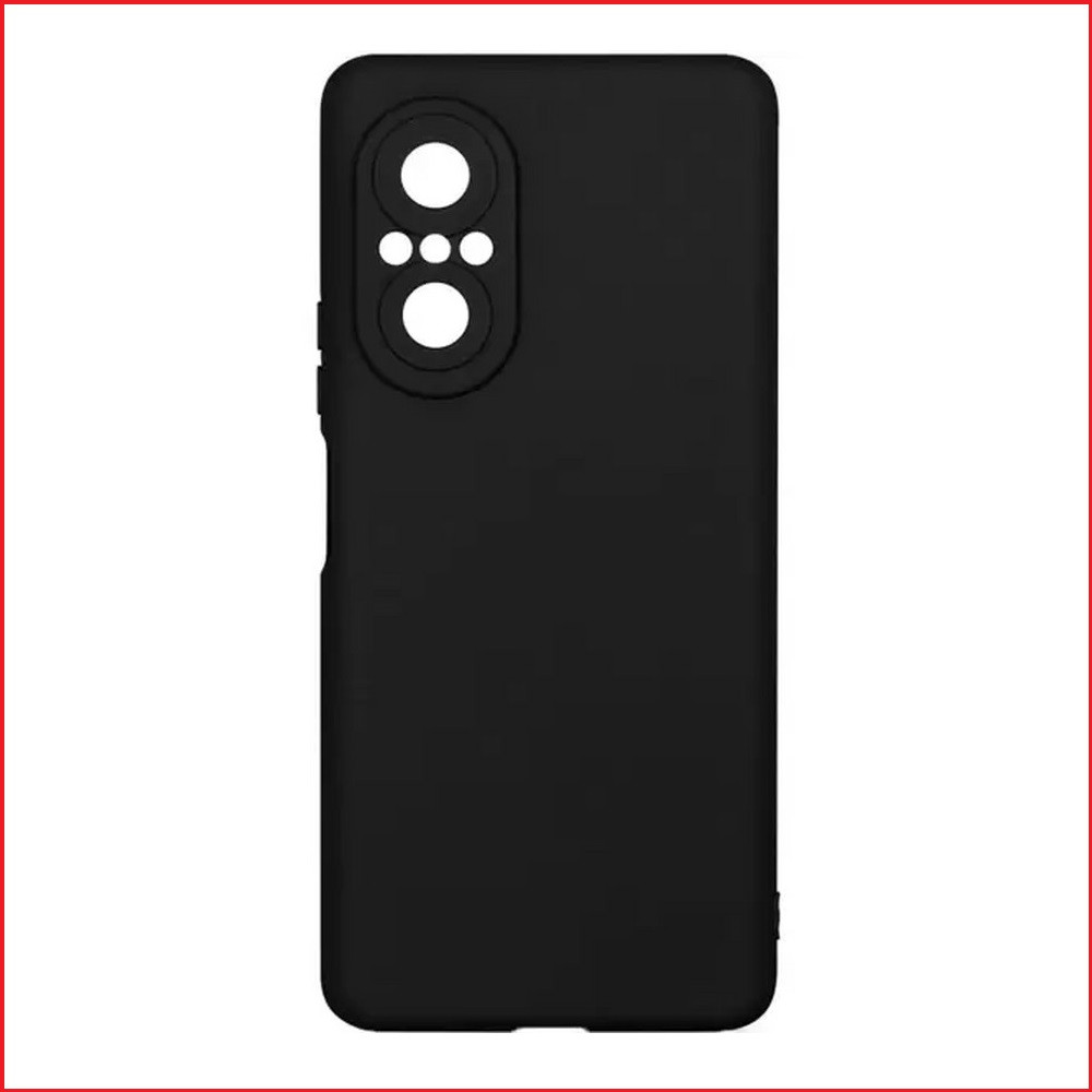 Чехол-накладка для Huawei Nova 9SE (силикон) черный с защитой камеры - фото 2 - id-p189646675