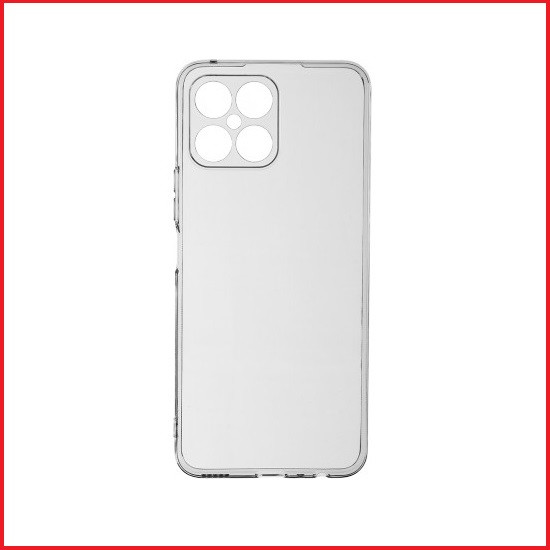 Чехол-накладка для Huawei Honor X8 (силикон) прозрачный с защитой камеры - фото 2 - id-p189646700