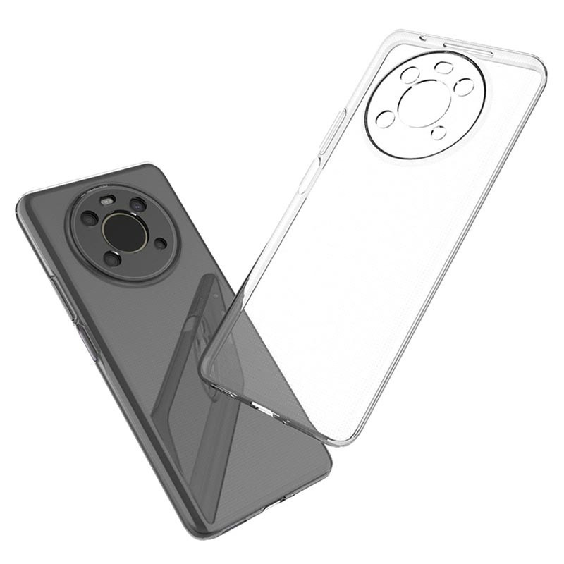 Чехол-накладка для Huawei Honor X9 (силикон) прозрачный с защитой камеры - фото 3 - id-p189646799