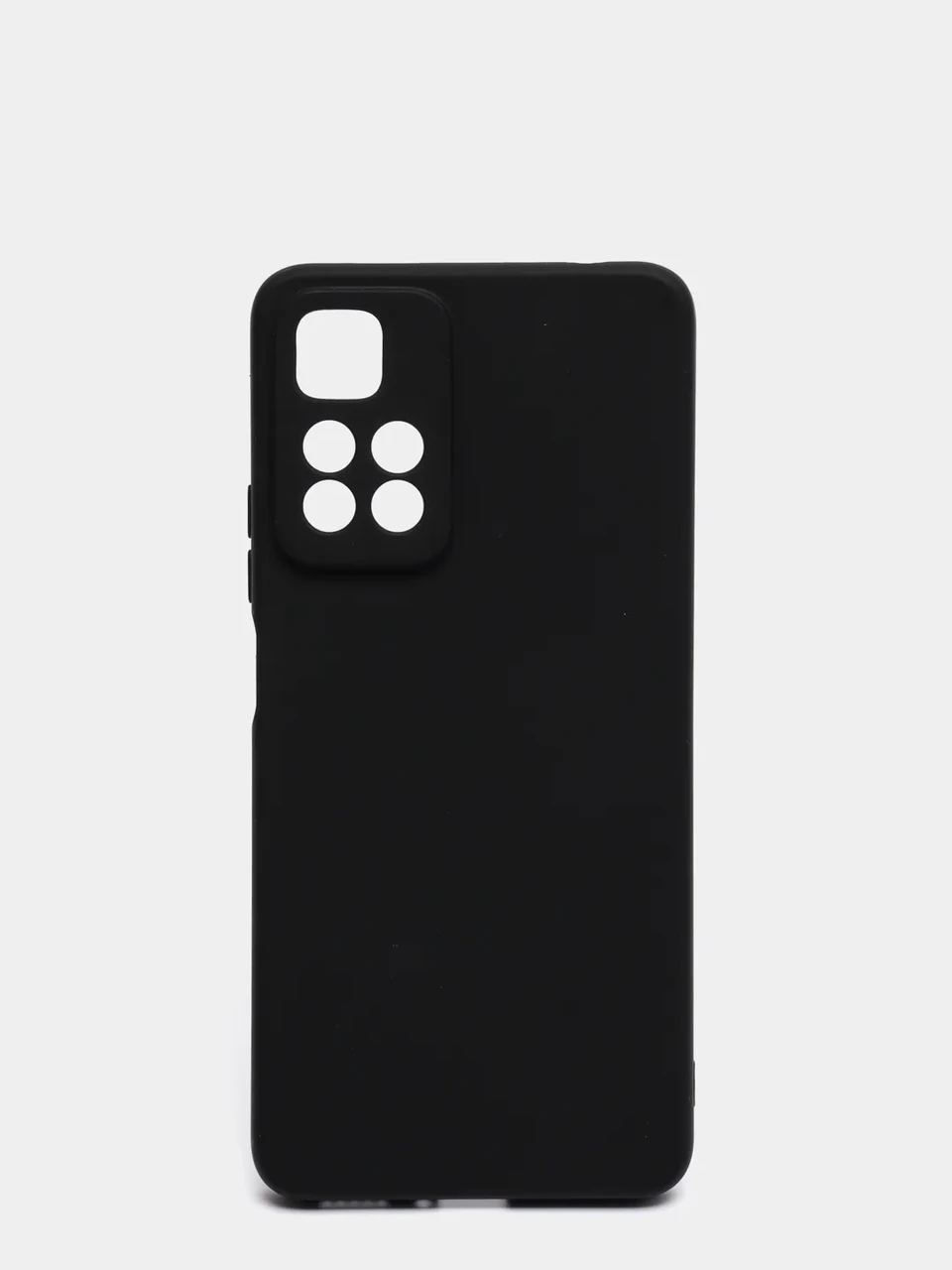 Чехол-накладка для Xiaomi Redmi Note 11 Pro+ 5G (силикон) черный с защитой камеры - фото 2 - id-p189648268