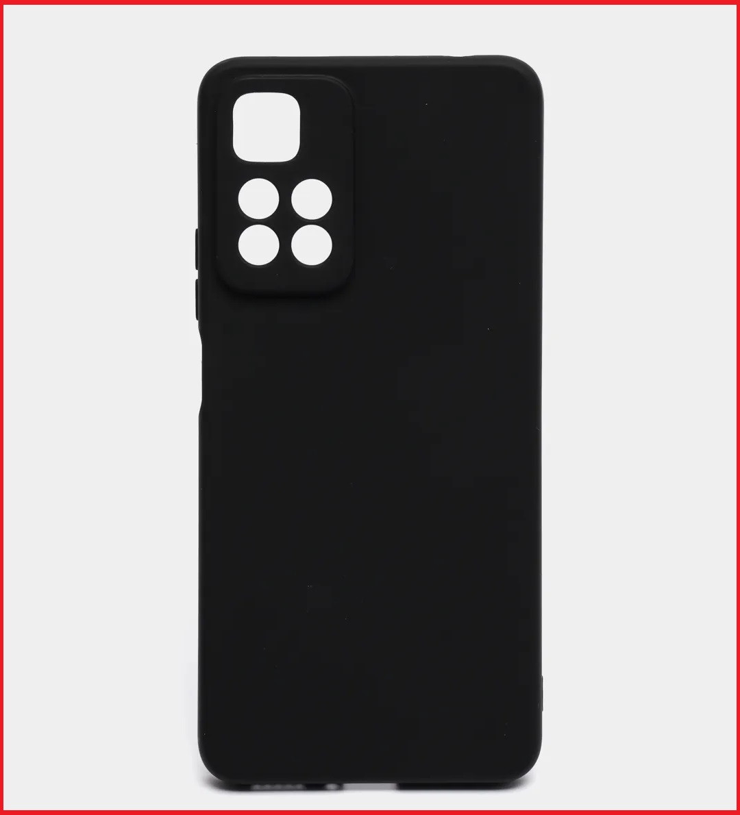 Чехол-накладка для Xiaomi Redmi Note 11 Pro+ 5G (силикон) черный с защитой камеры - фото 1 - id-p189648268