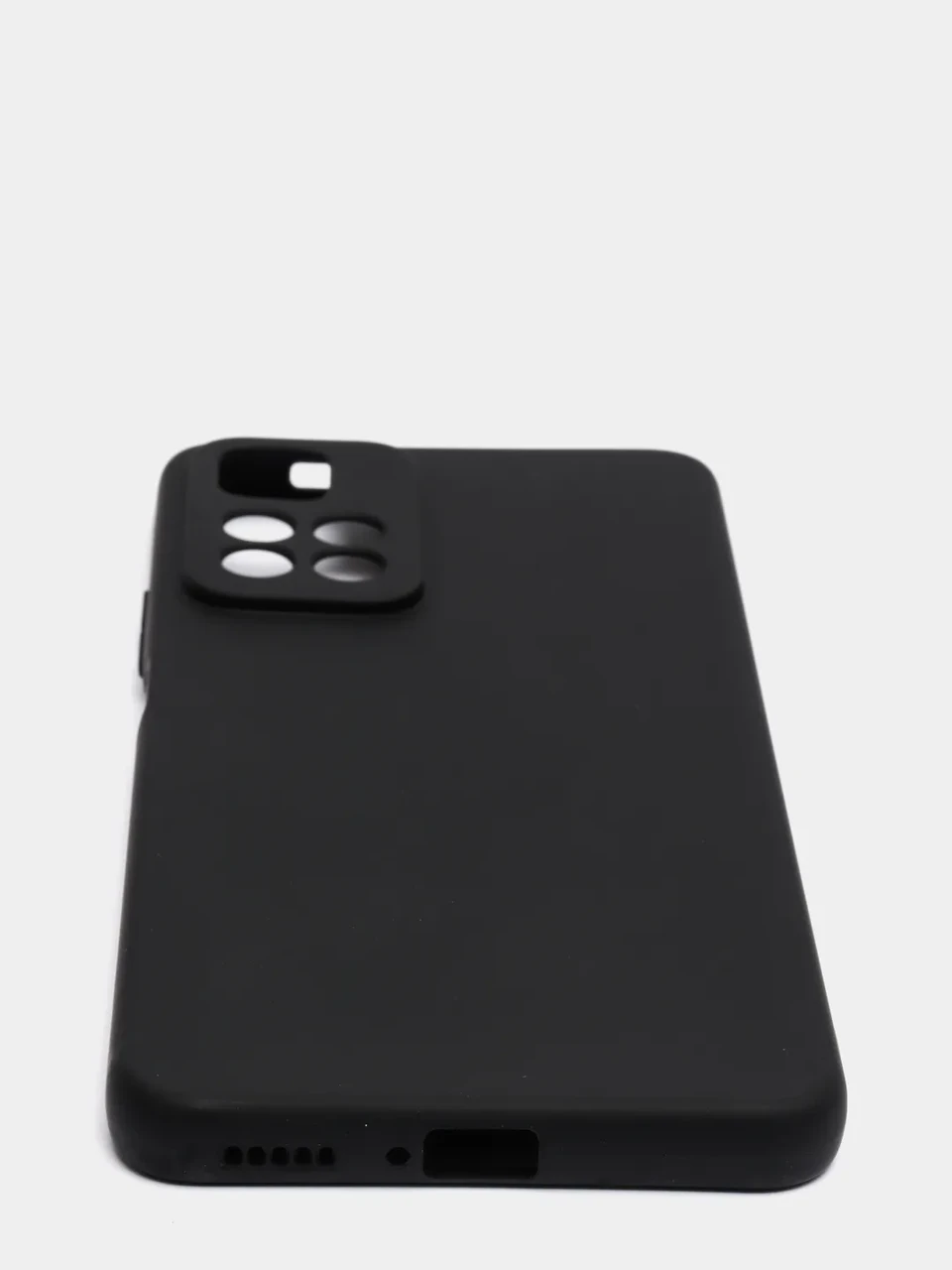 Чехол-накладка для Xiaomi Redmi Note 11 Pro+ 5G (силикон) черный с защитой камеры - фото 4 - id-p189648268