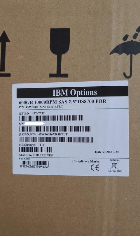 45W7732 Жесткий диск IBM 600GB 10K 6G 2.5 SAS