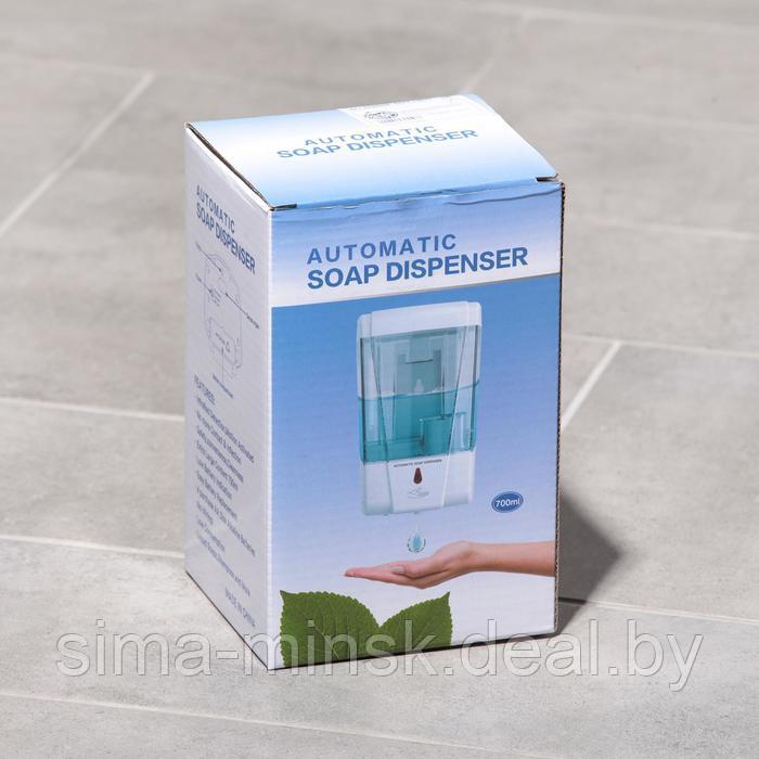 Диспенсер для антисептика/жидкого мыла сенсорный, 600 мл, пластик - фото 8 - id-p189648514