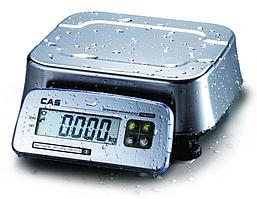 Весы для простого взвешивания CAS FW500-15E ( до 15 кг /дискр. 2/5 г., влагостойкие (IP 69)