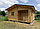 Дачный домик "Инга - 1"  5,76 х 5,8 м из профилированного бруса, толщиной 44мм (базовая комплектация), фото 3