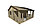 Дачный домик "Лесник" 5,8 х 5,8 м из профилированного бруса, толщиной 44мм (базовая комплектация), фото 5