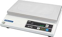 Настольные порционные весы CAS AD-25 ( до 25 кг /дискр. 5 г.)