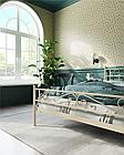 Кровать с изножьем "Франческа" (160х200/ноги металл/цвет Бежевый), фото 2