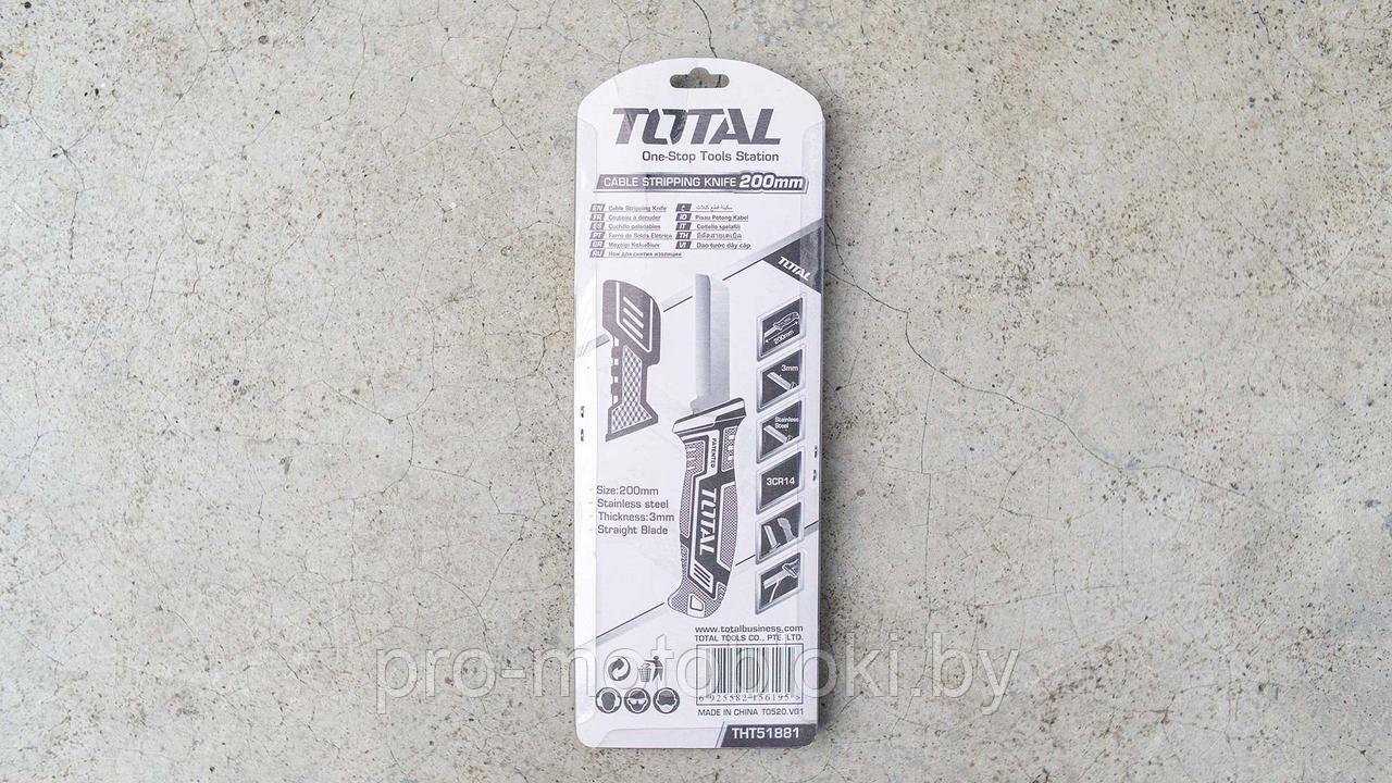 Нож для зачистки кабеля 200 мм TOTAL THT51881 - фото 3 - id-p187678414