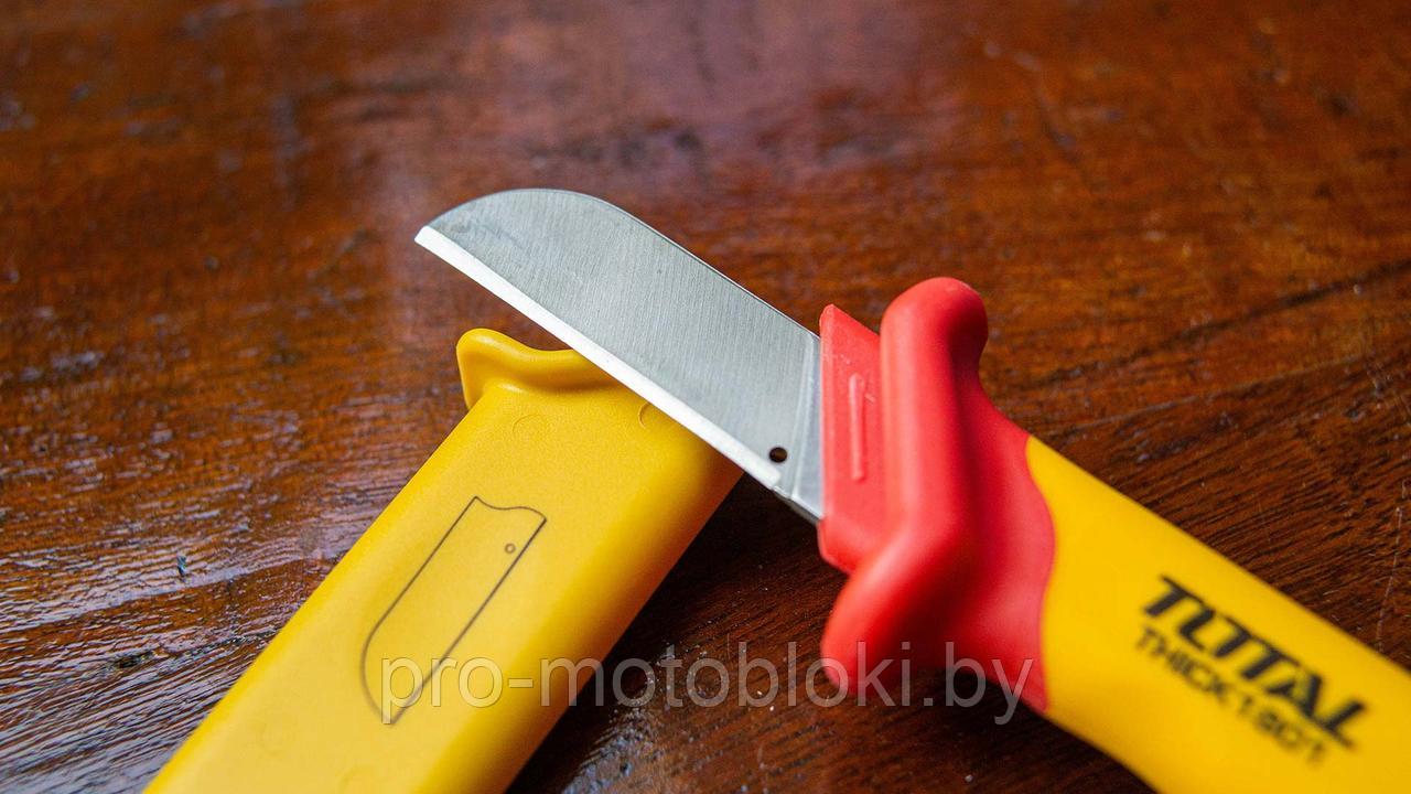 Нож для зачистки кабеля диэлектрический 180 мм TOTAL THICK1801 - фото 4 - id-p187678415
