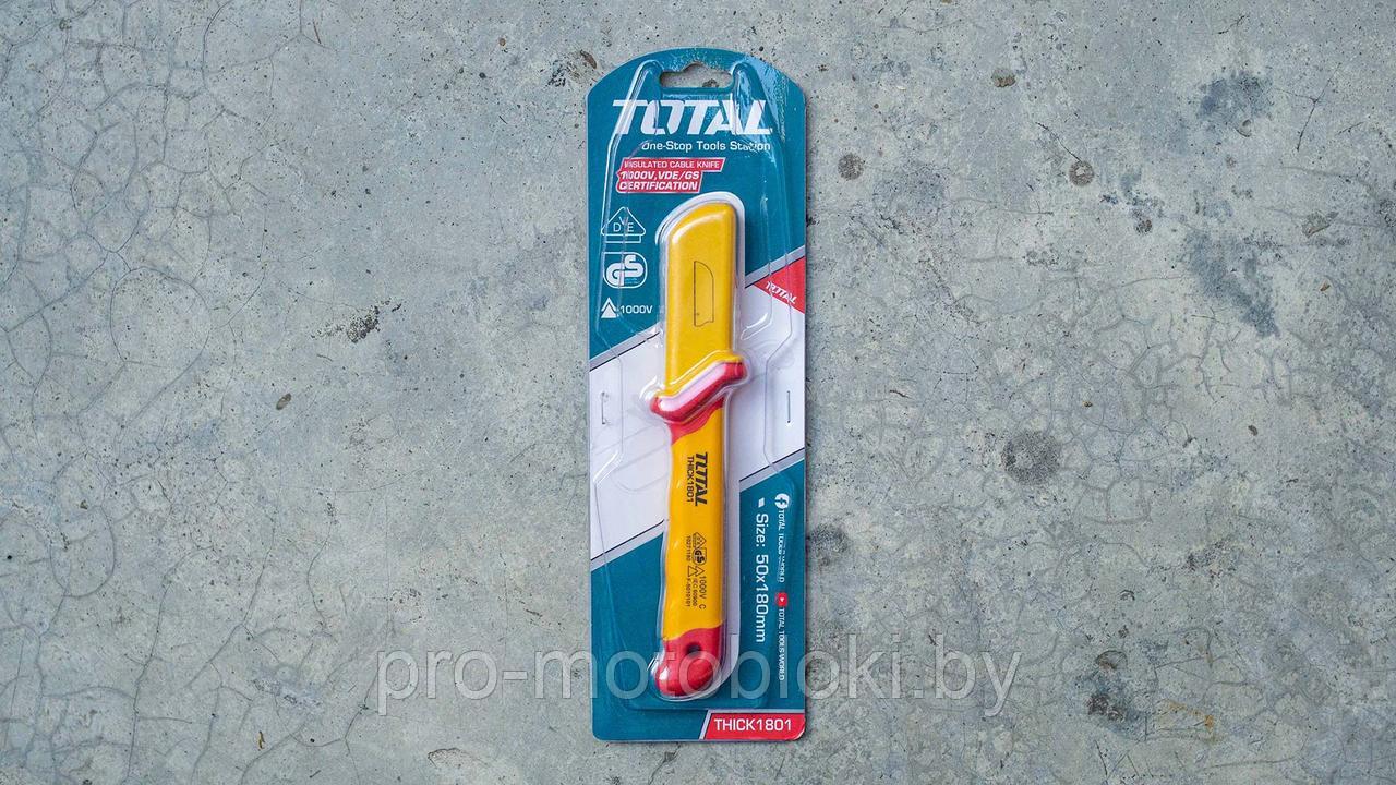 Нож для зачистки кабеля диэлектрический 180 мм TOTAL THICK1801 - фото 9 - id-p187678415