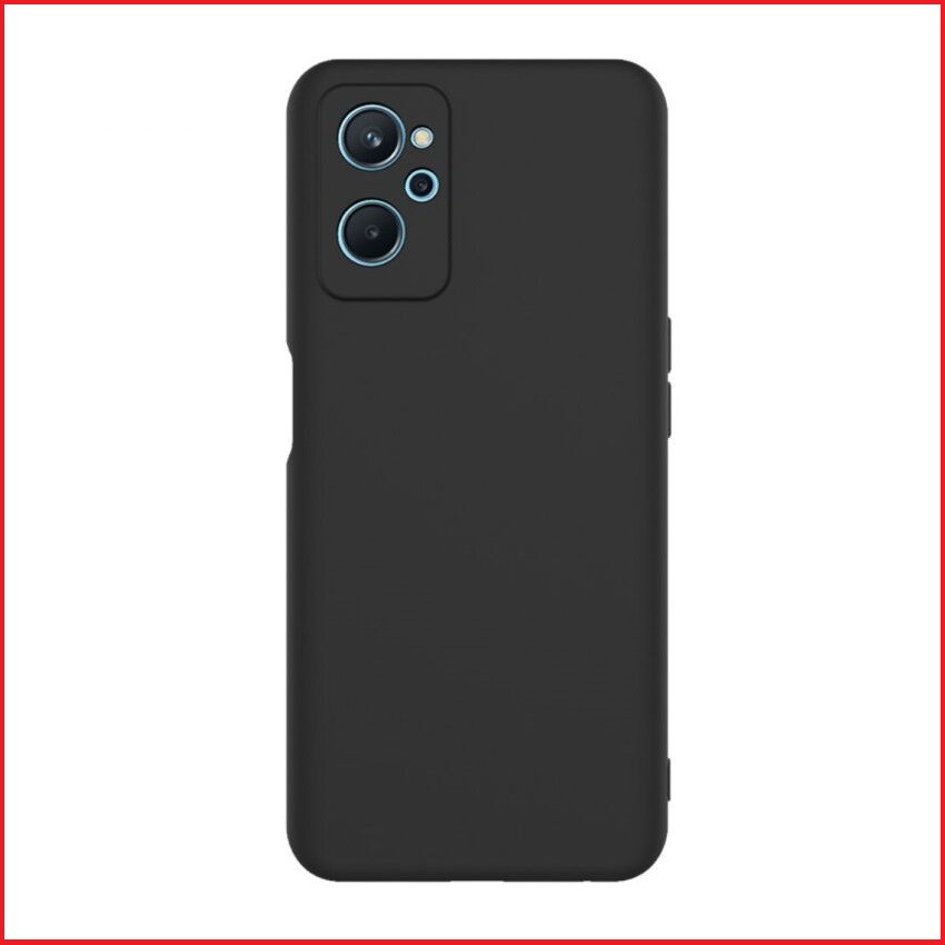 Чехол-накладка для Realme 9i (силикон) черный с защитой камеры - фото 2 - id-p189650588