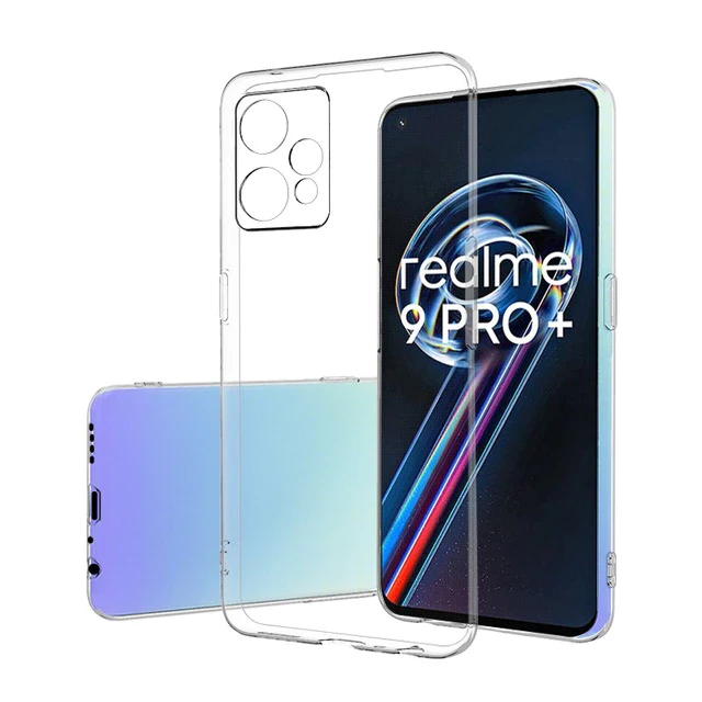 Чехол-накладка для Realme 9 Pro 5G (силикон) прозрачный с защитой камеры - фото 2 - id-p189650606